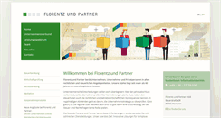 Desktop Screenshot of florentzundpartner.de